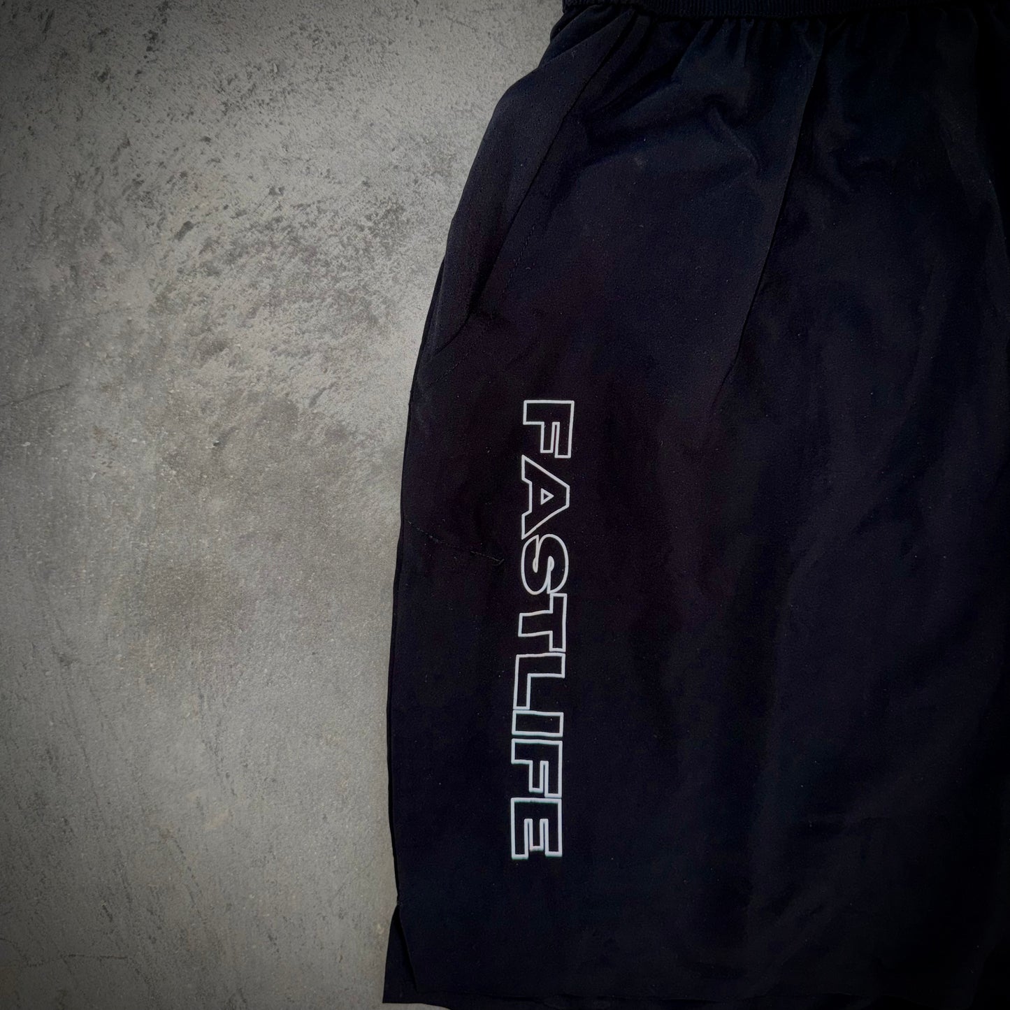 FASTLIFE™ | Black Shorts Purple ED.